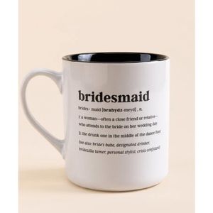 Coffee Mug bridesmaid cup gift